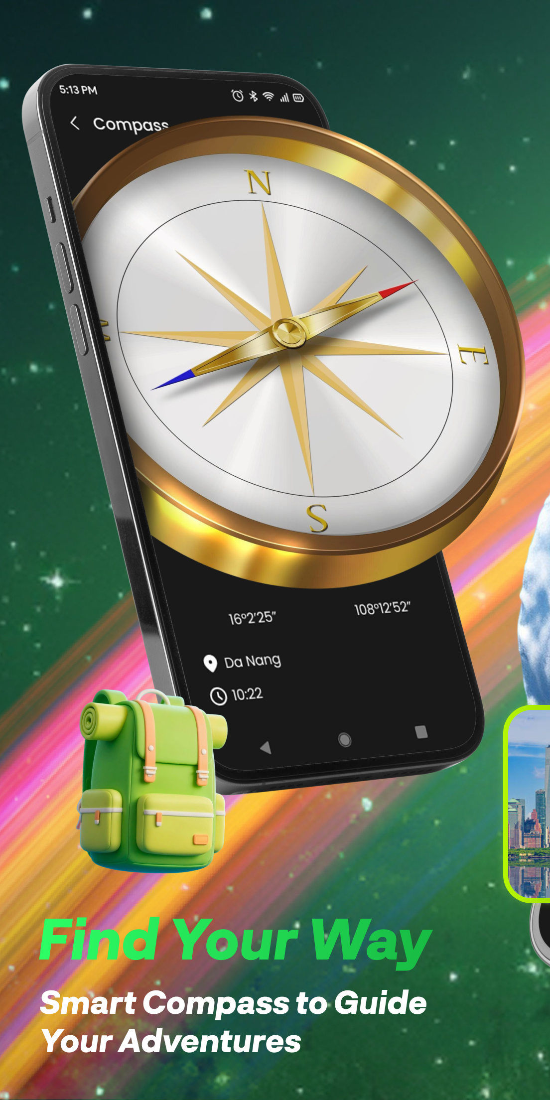 اسکرین شات 3 برنامه World Map 3D: GPS Satellite