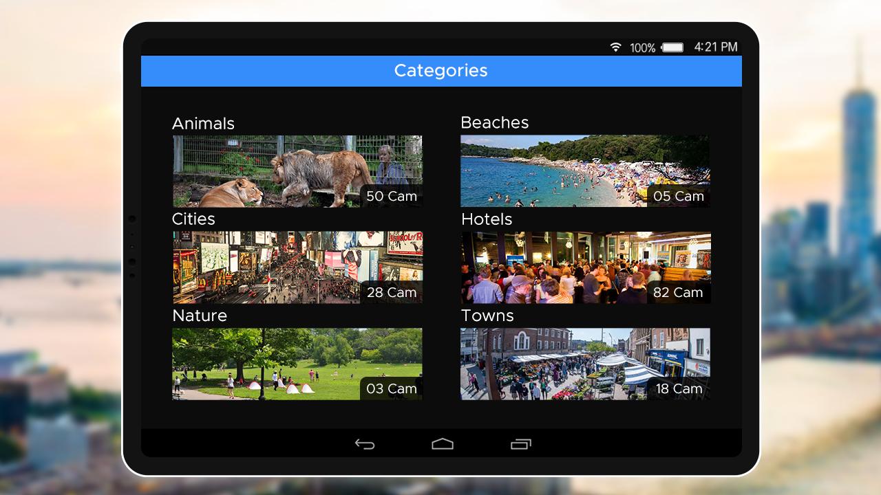 اسکرین شات 6 برنامه Live Earth Cam - Webcams