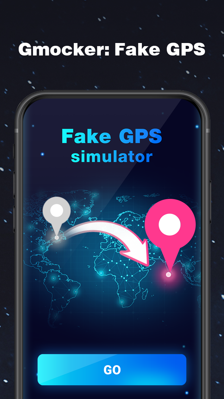 اسکرین شات 1 برنامه Gmocker: Fake GPS Location