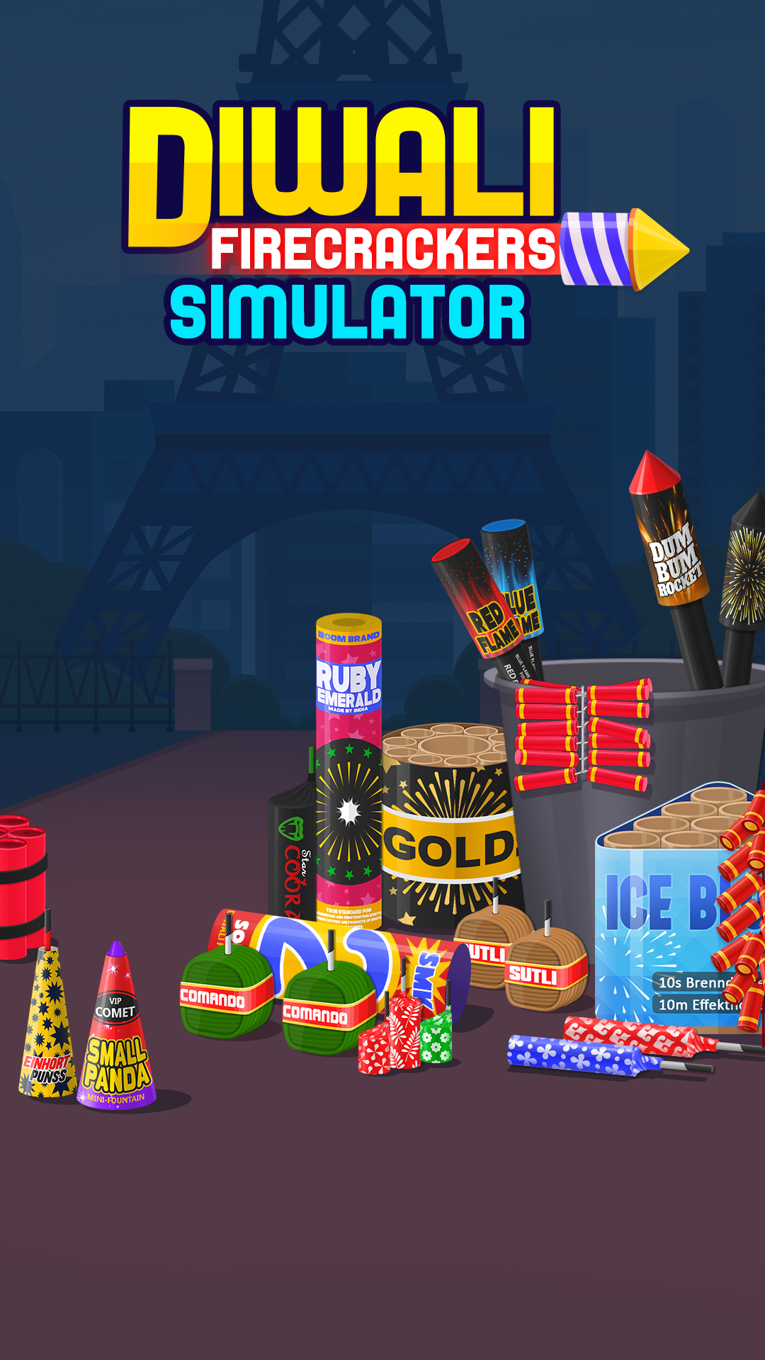اسکرین شات 6 بازی Diwali Firecrackers Simulator