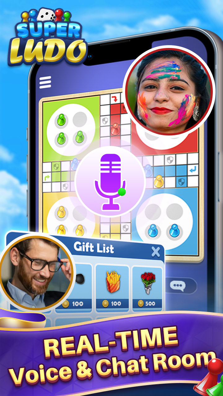 اسکرین شات 3 بازی Ludo Super: Fun Board Game
