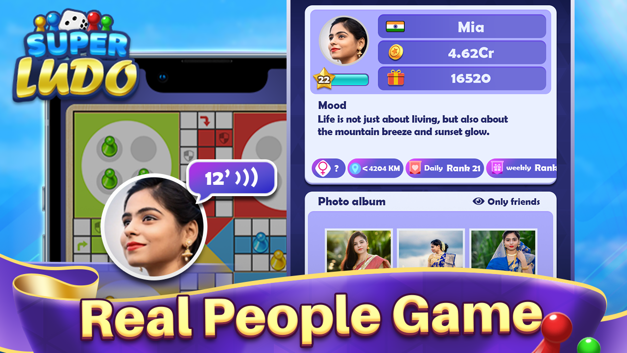 اسکرین شات 2 بازی Ludo Super: Fun Board Game