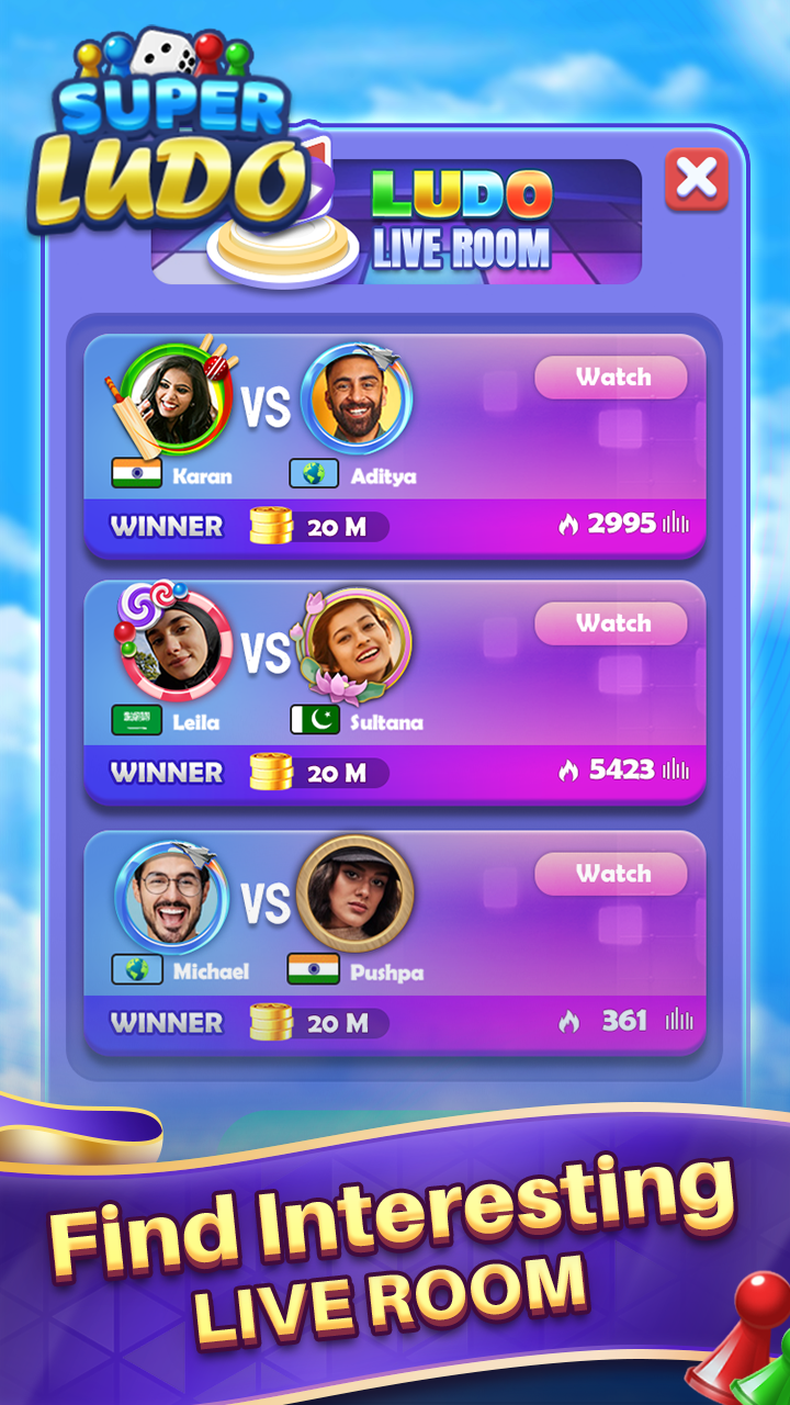 اسکرین شات 5 بازی Ludo Super: Fun Board Game