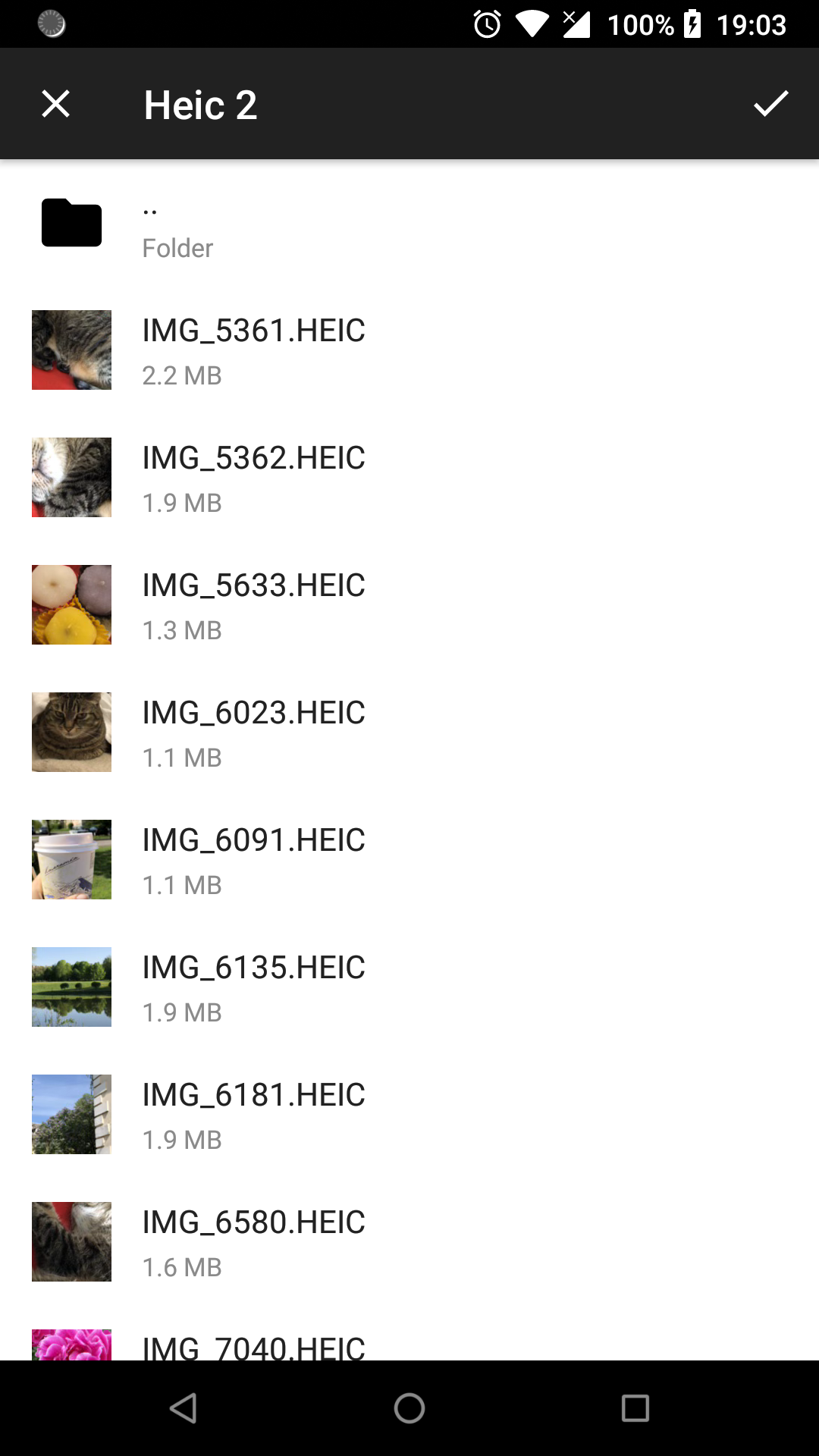اسکرین شات 2 برنامه Luma: heic to jpg converter
