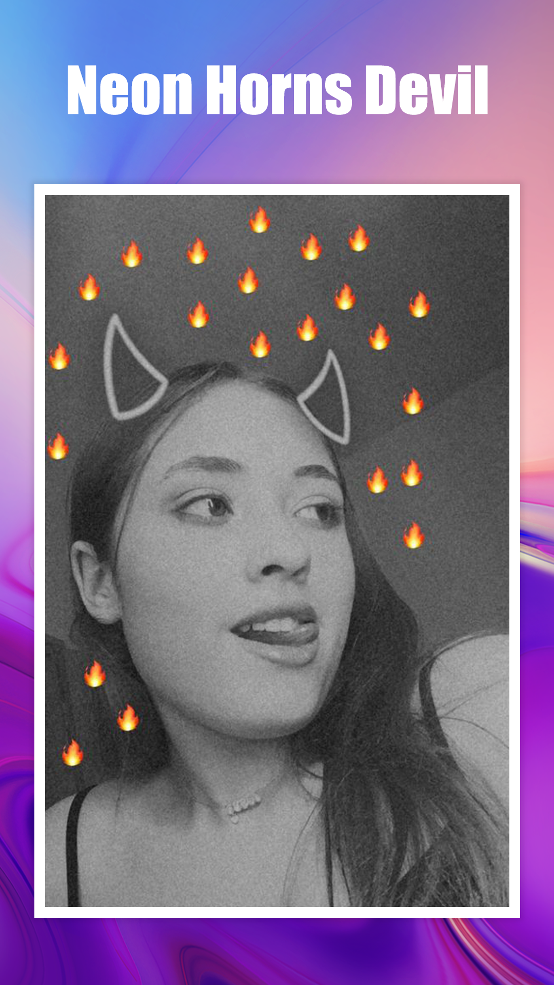 اسکرین شات 3 برنامه Neon Horns Devil - Neon Devil