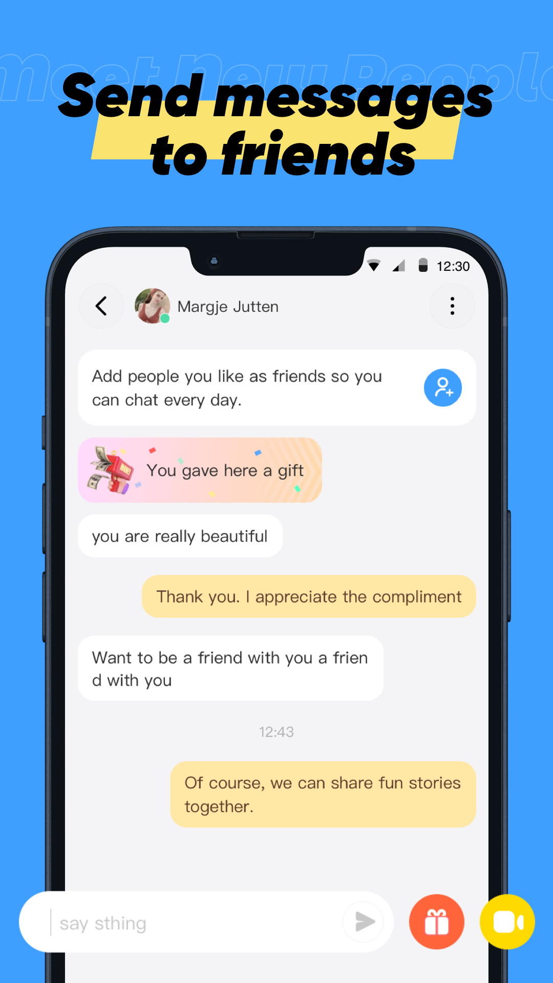 اسکرین شات 2 برنامه Omega - Live video chat