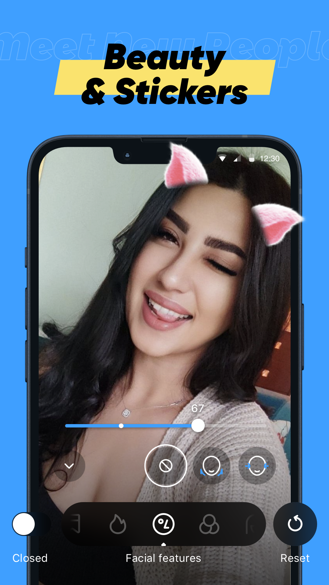 اسکرین شات 3 برنامه Omega - Live video chat
