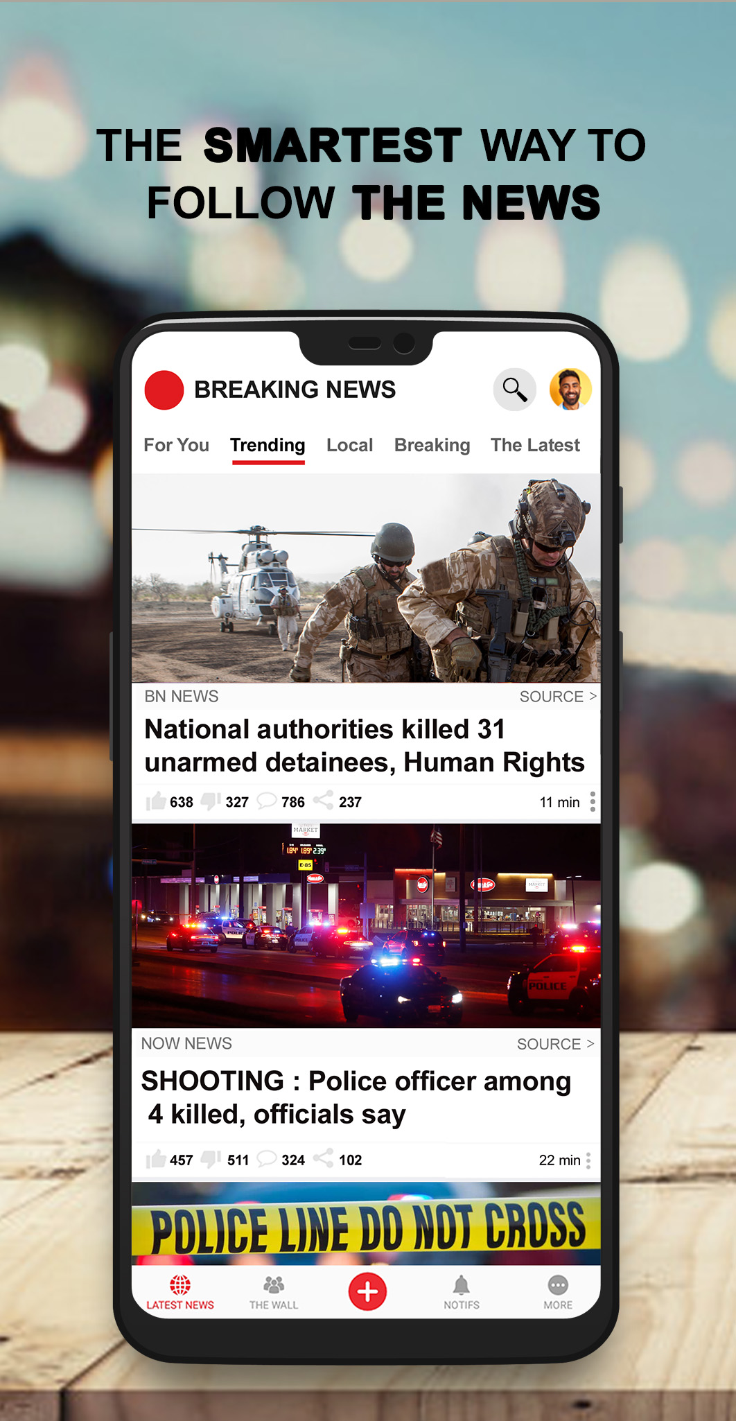 اسکرین شات 3 برنامه US Breaking News: Local & News