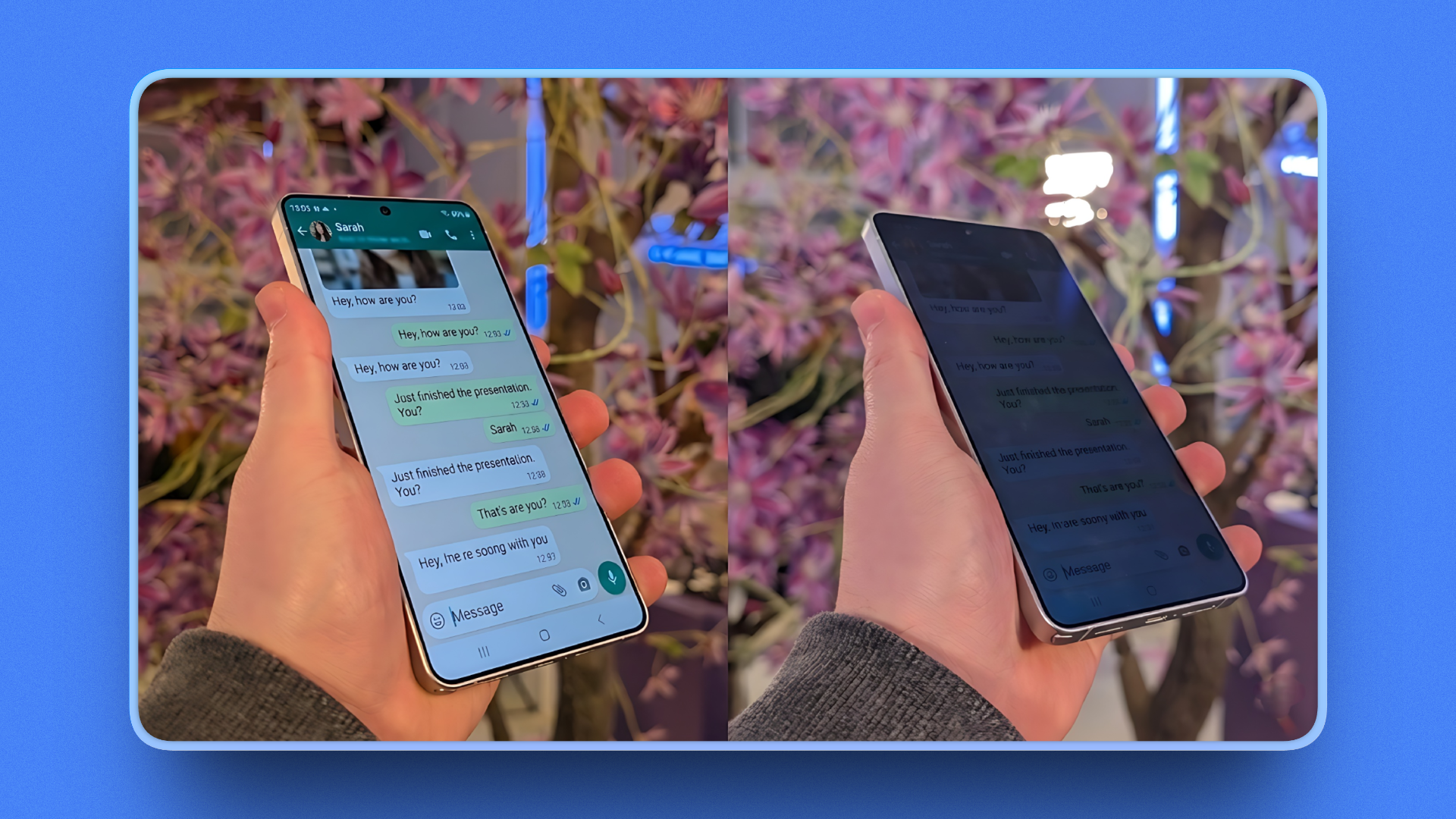 اسکرین شات 2 برنامه Privacy Display: Hide Screen