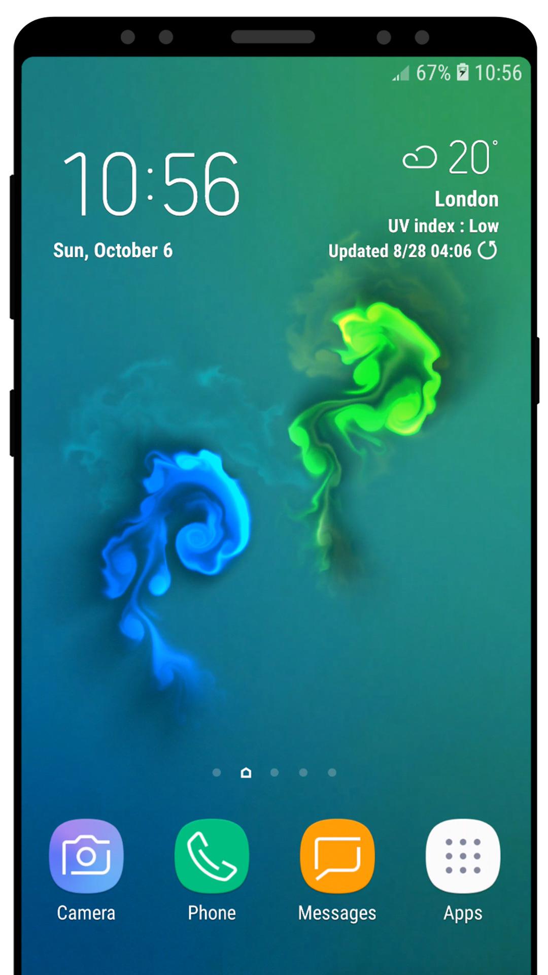 اسکرین شات 2 برنامه Live Wallpaper & Background -