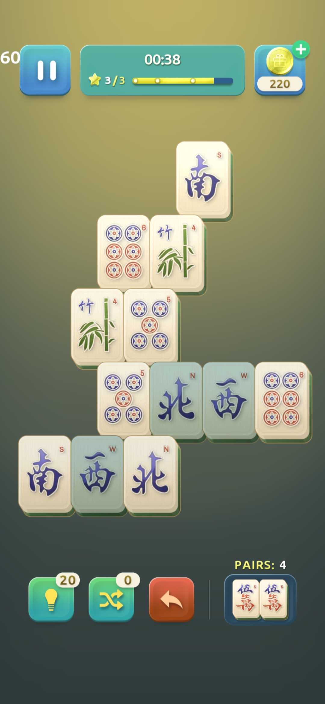 اسکرین شات 1 بازی Mahjong Solitaire: Match Tiles