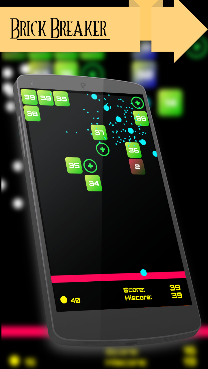 اسکرین شات 3 بازی Brick Breaker