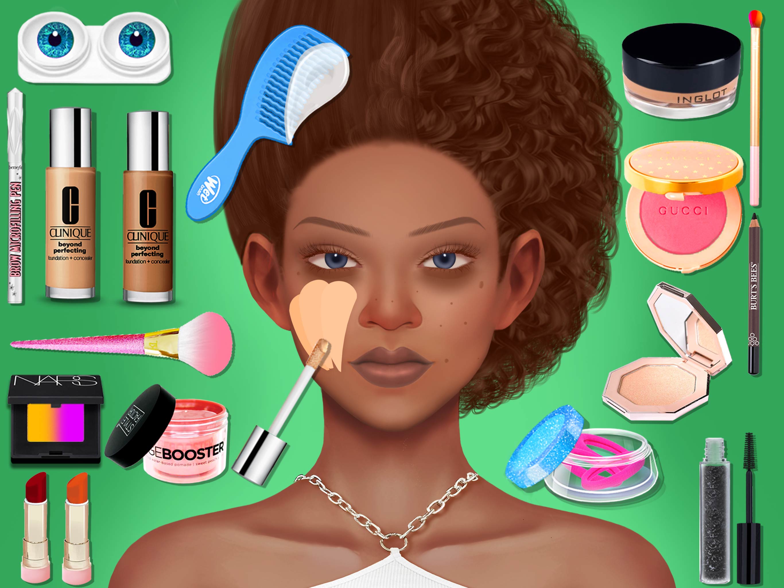 اسکرین شات 1 بازی Makeup Games: Make-Up Master