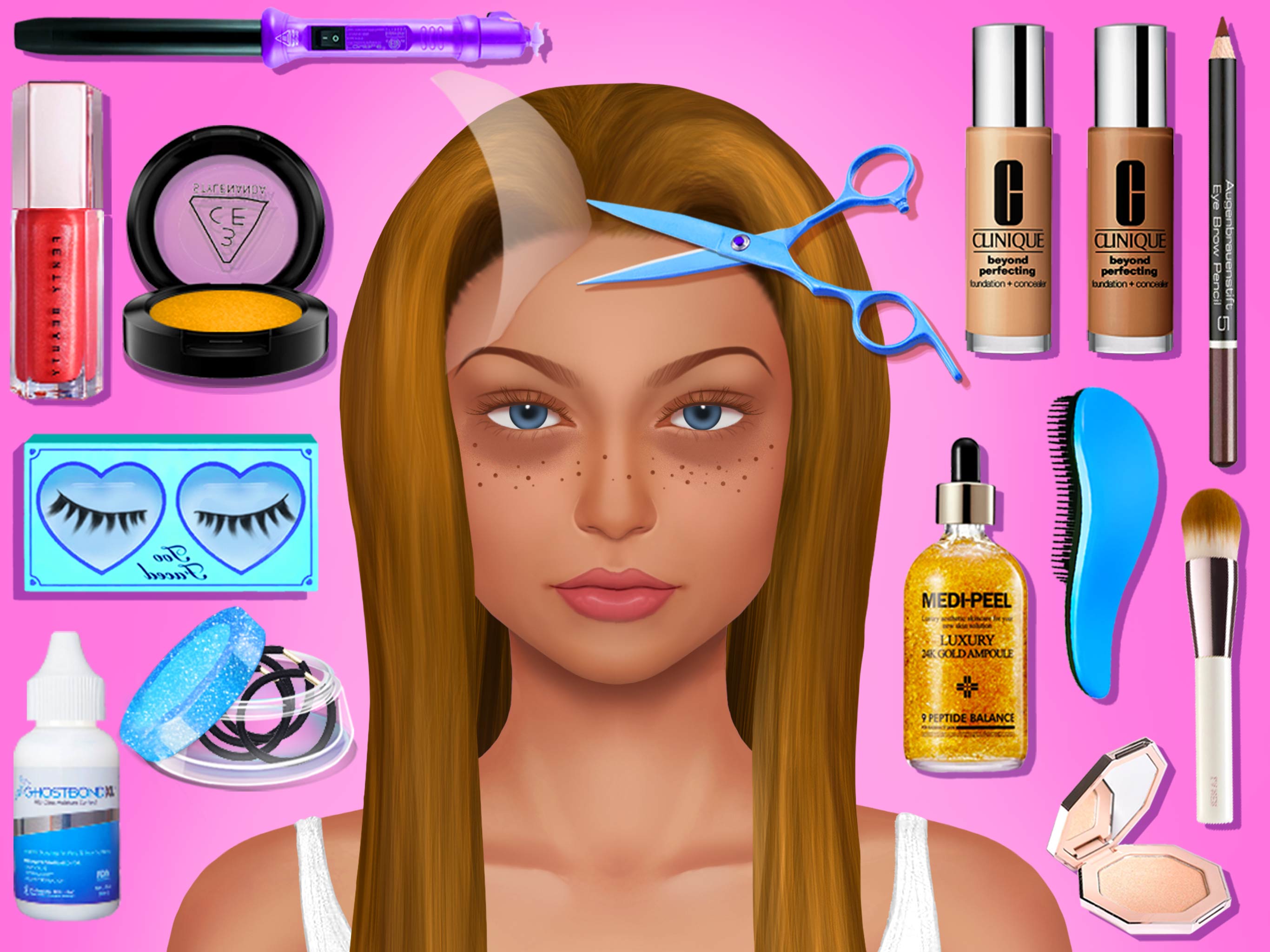 اسکرین شات 4 بازی Makeup Games: Make-Up Master