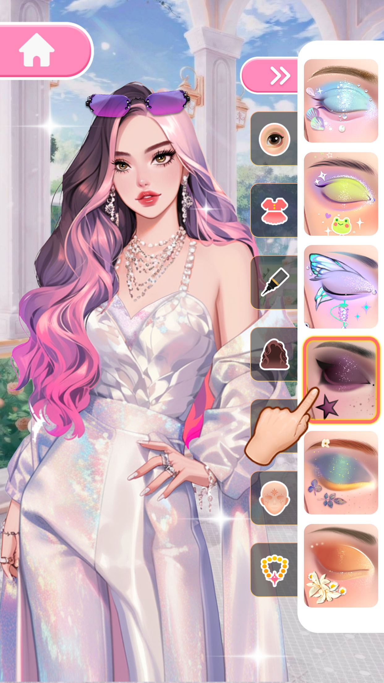اسکرین شات 6 بازی Beauty Makeover - Makeup Game