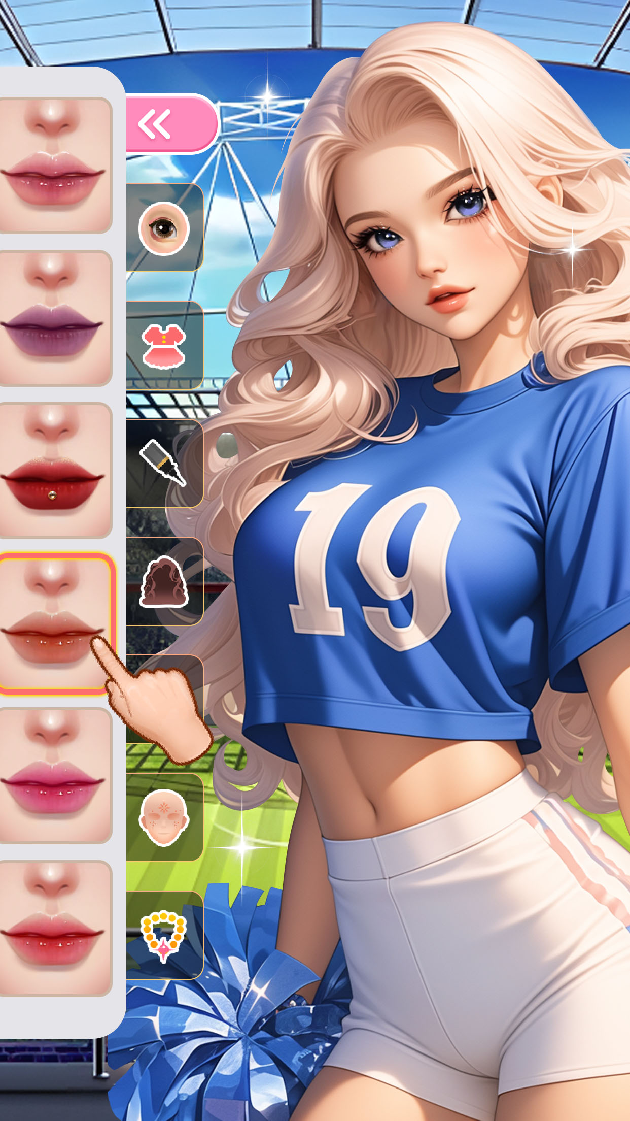 اسکرین شات 4 بازی Beauty Makeover - Makeup Games