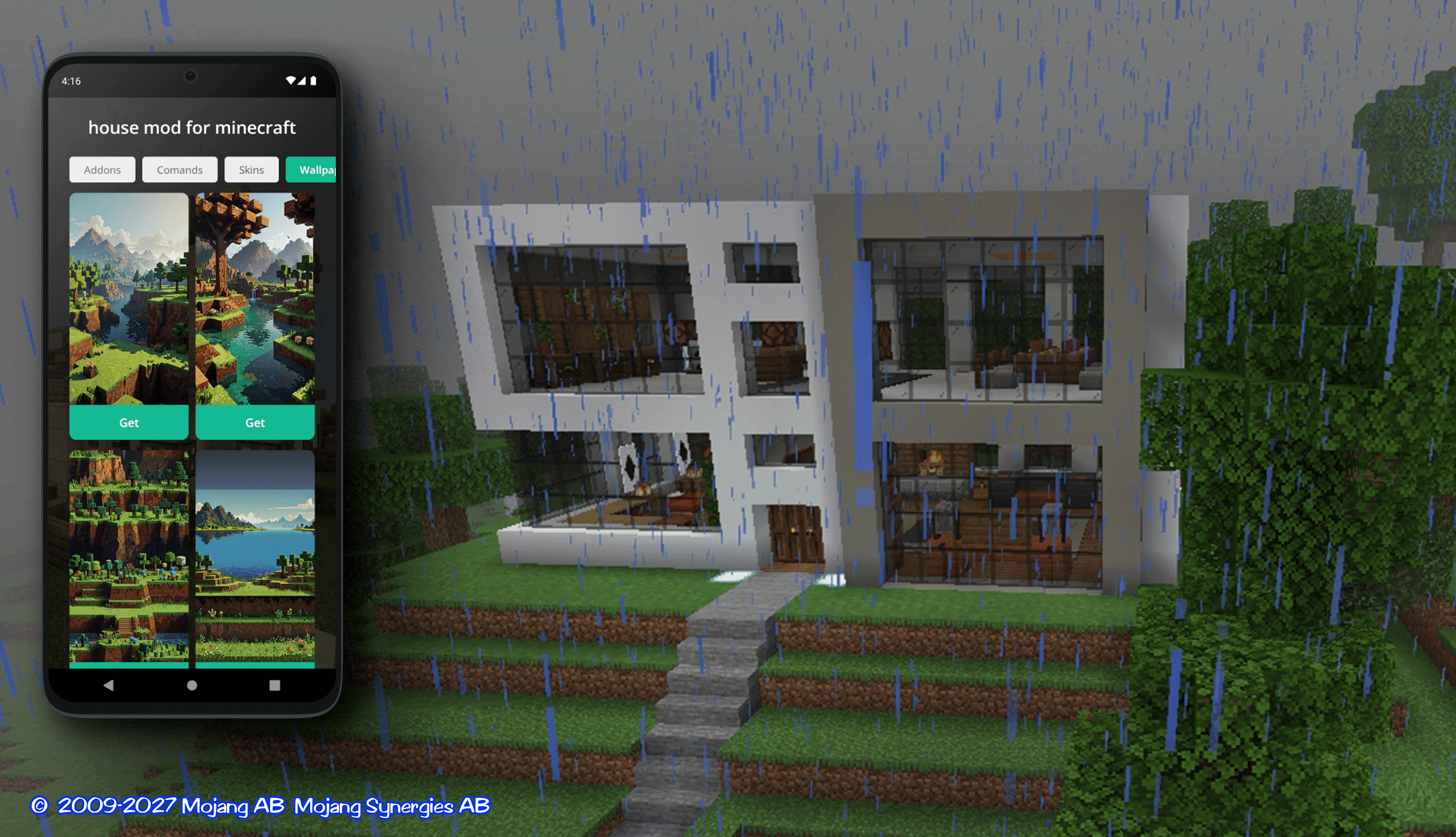 اسکرین شات 3 برنامه house mod for minecraft