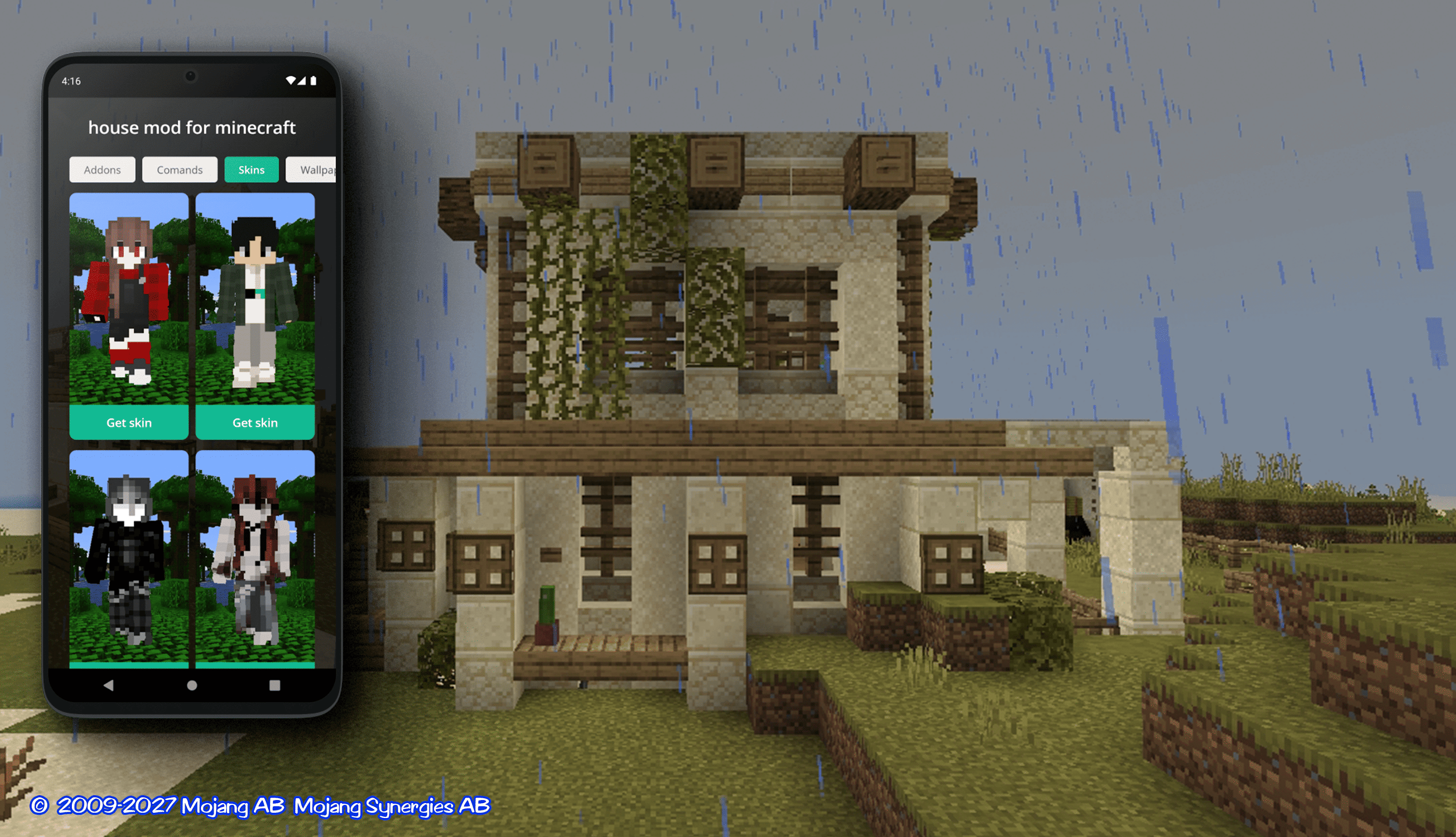 اسکرین شات 2 برنامه house mod for minecraft