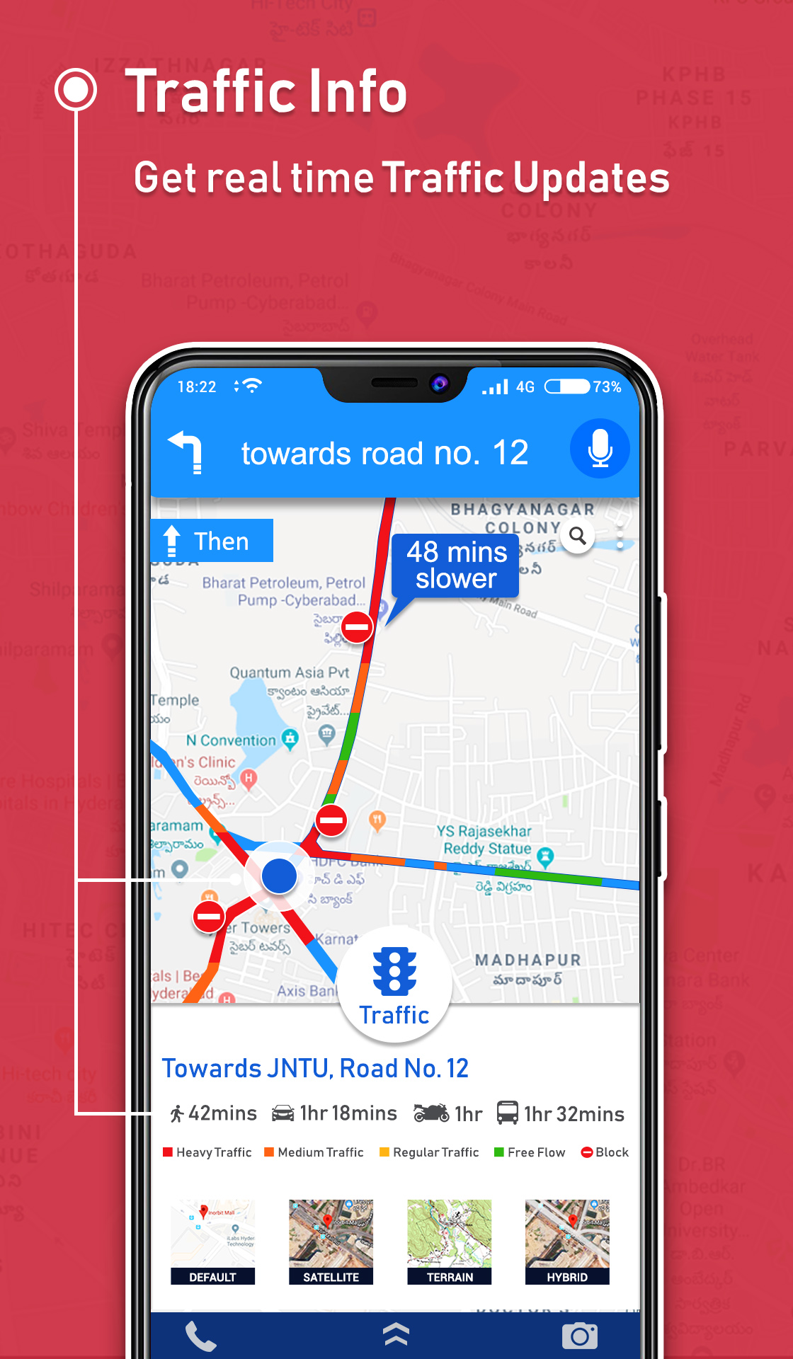 اسکرین شات 4 برنامه Maps, Navigation & Directions