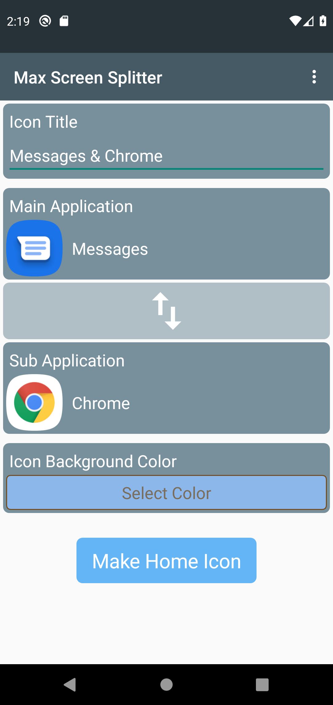 اسکرین شات 3 برنامه Max Screen Splitter