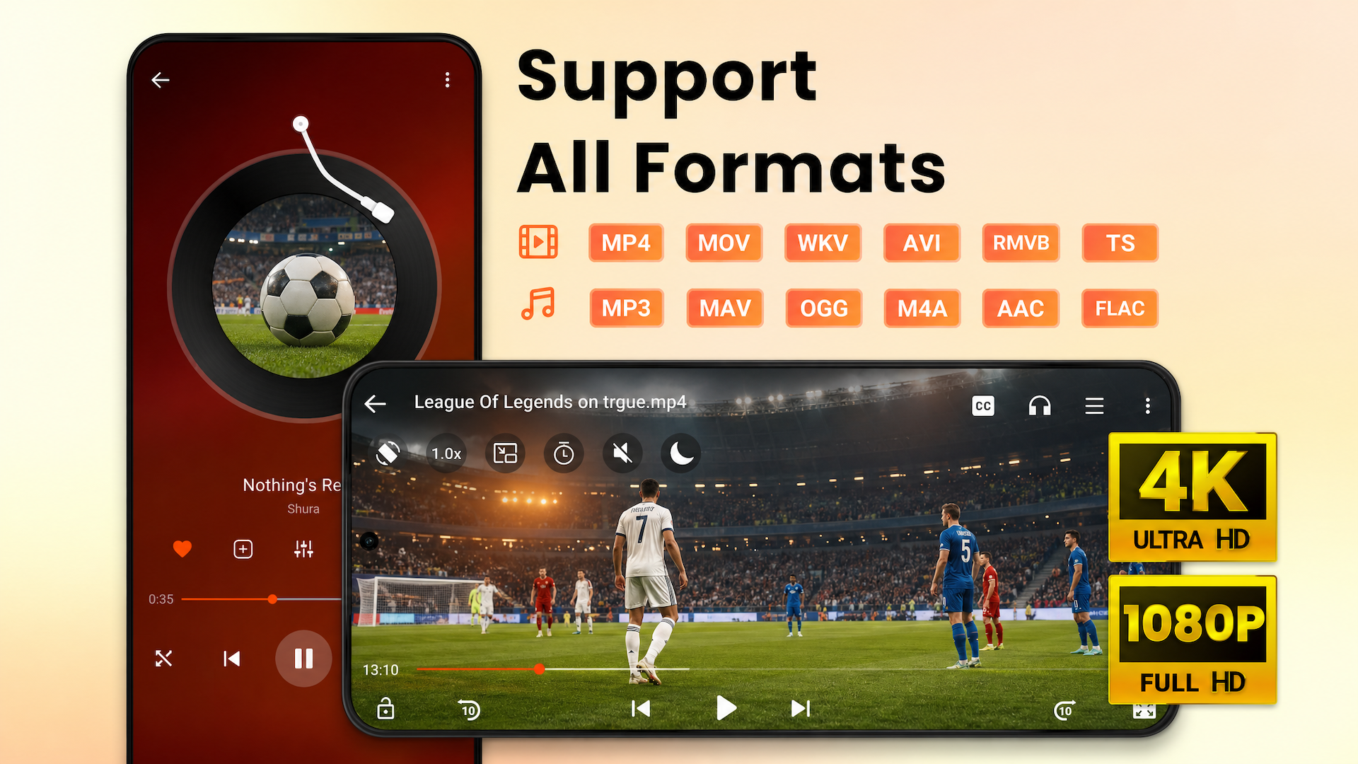 اسکرین شات 1 برنامه Video Player All Format HD