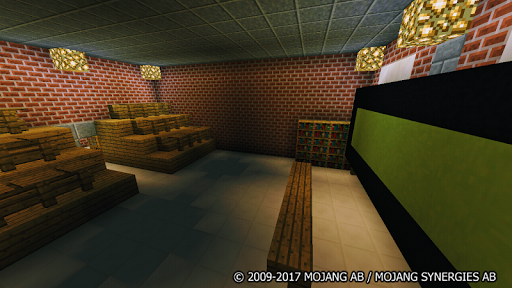 اسکرین شات 8 برنامه The School Minecraft Map