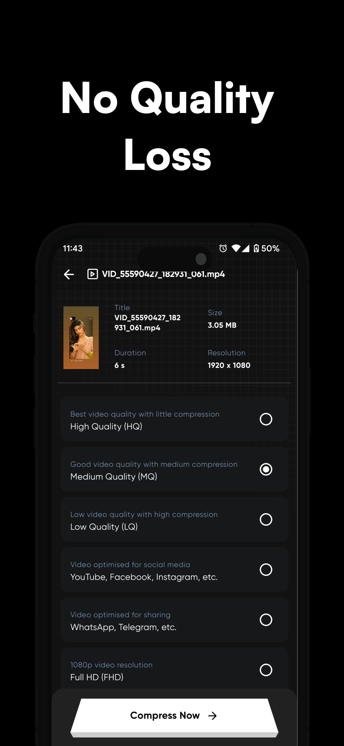 اسکرین شات 4 برنامه Handbrake.pro - Video Compress