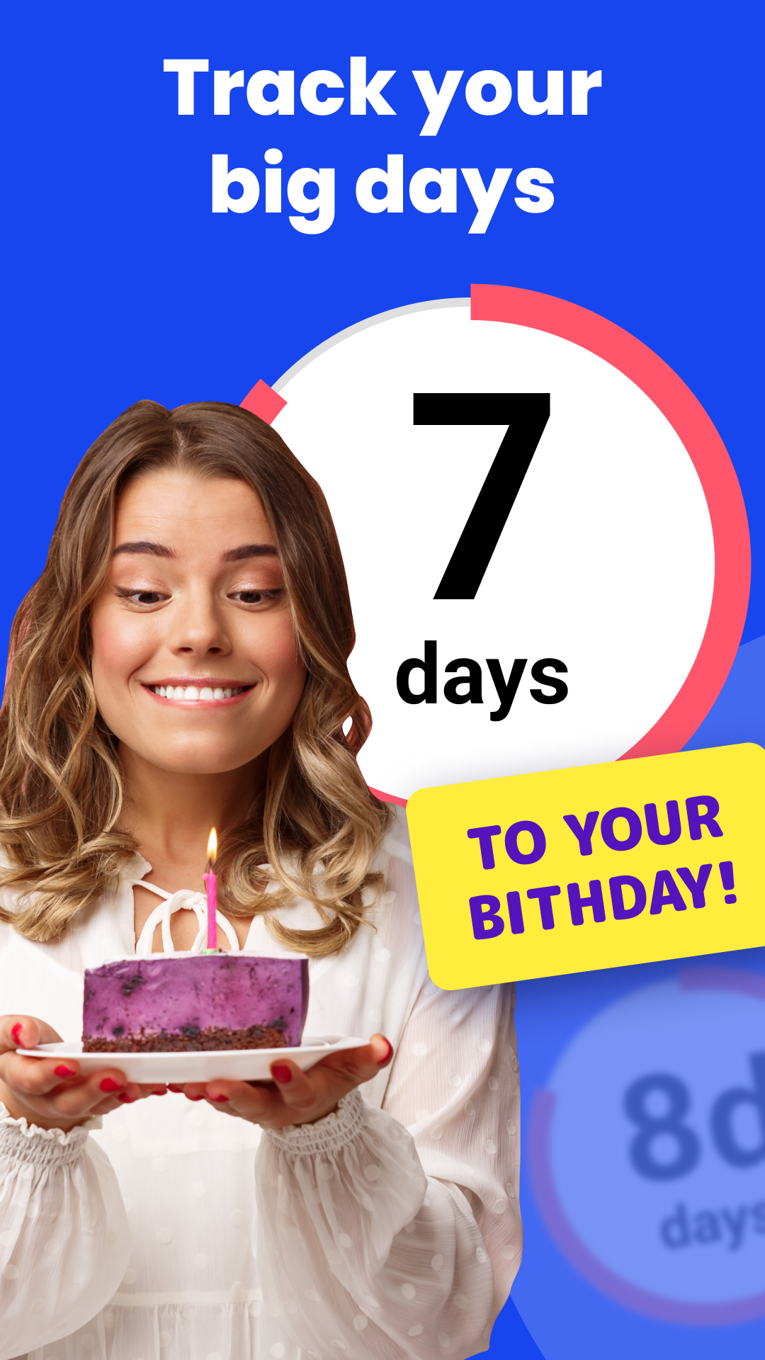 اسکرین شات 1 برنامه Countdown Widget・Countdown app