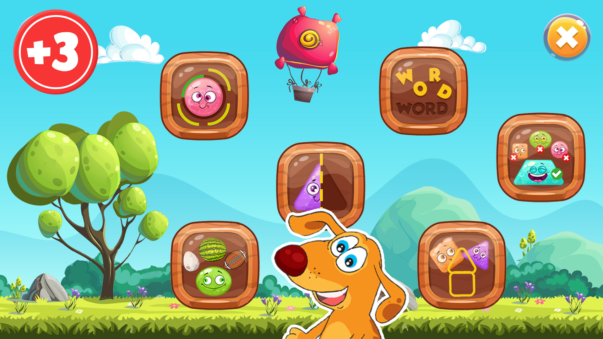 اسکرین شات 2 بازی پاپیتا بازی با اشکال هندسی