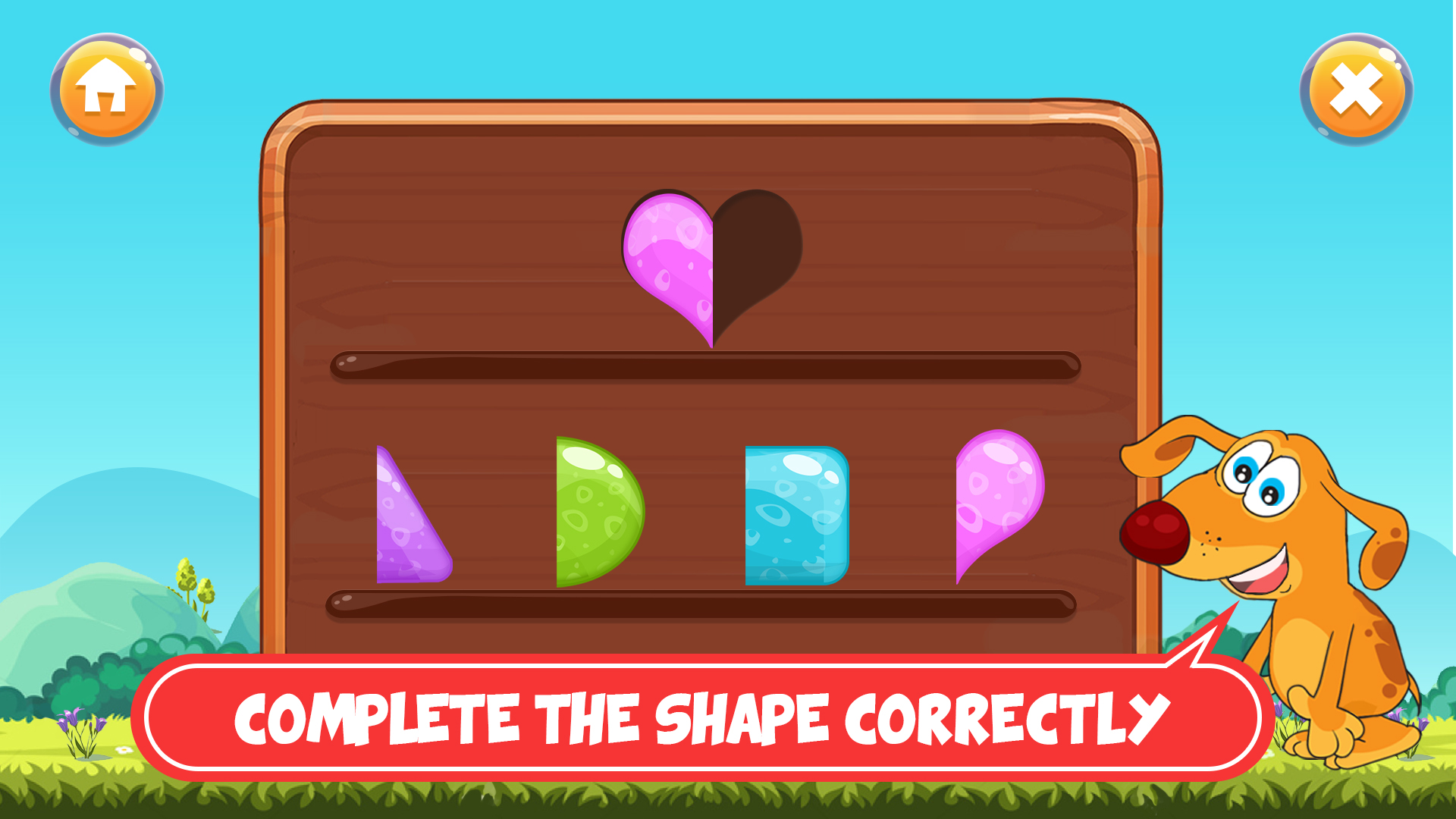 اسکرین شات 3 بازی پاپیتا بازی با اشکال هندسی