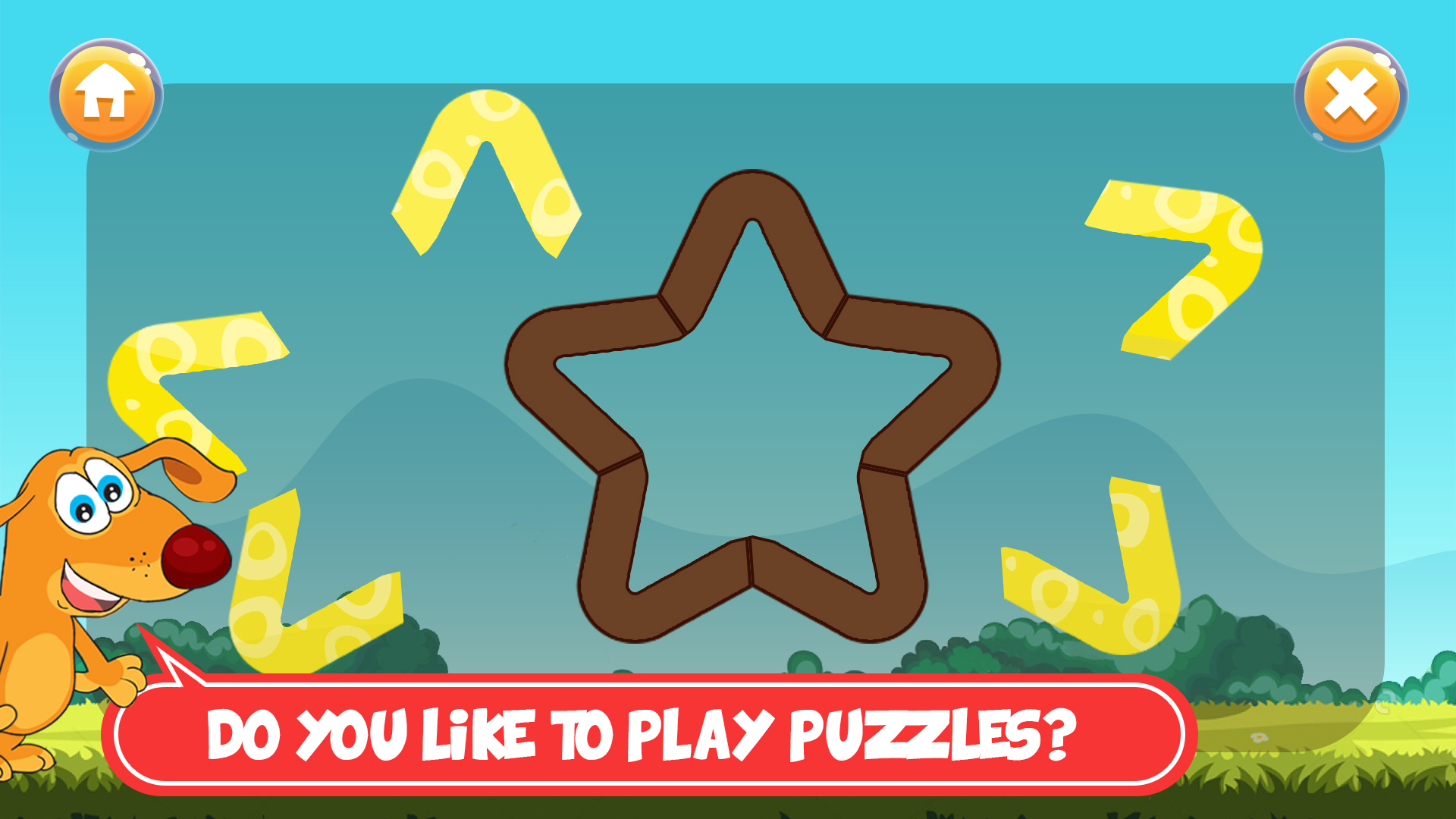 اسکرین شات 4 بازی پاپیتا بازی با اشکال هندسی