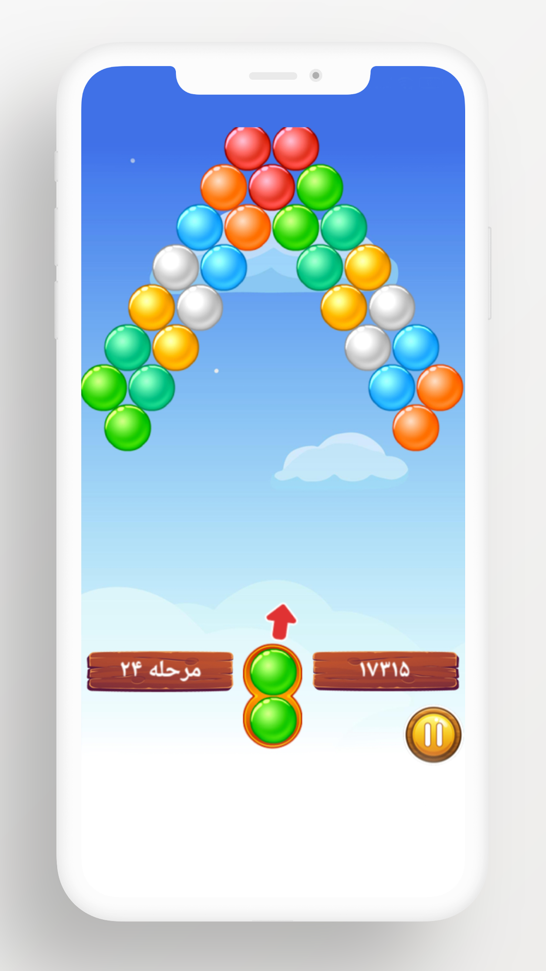 اسکرین شات 4 بازی حبابهای چسبونکی