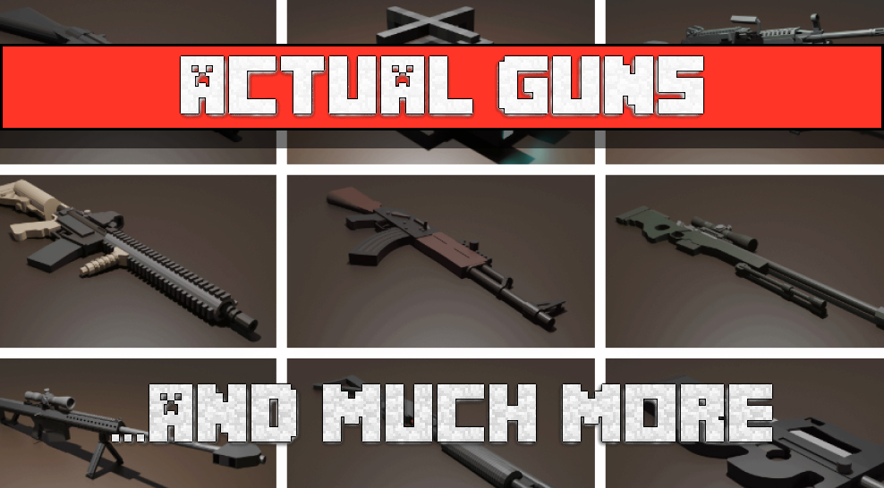 اسکرین شات 6 برنامه Gun Mod for Minecraft PE