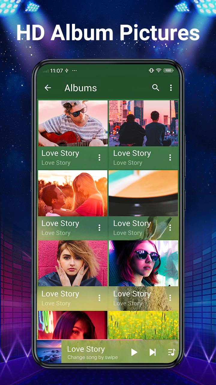 اسکرین شات 5 برنامه Music Player