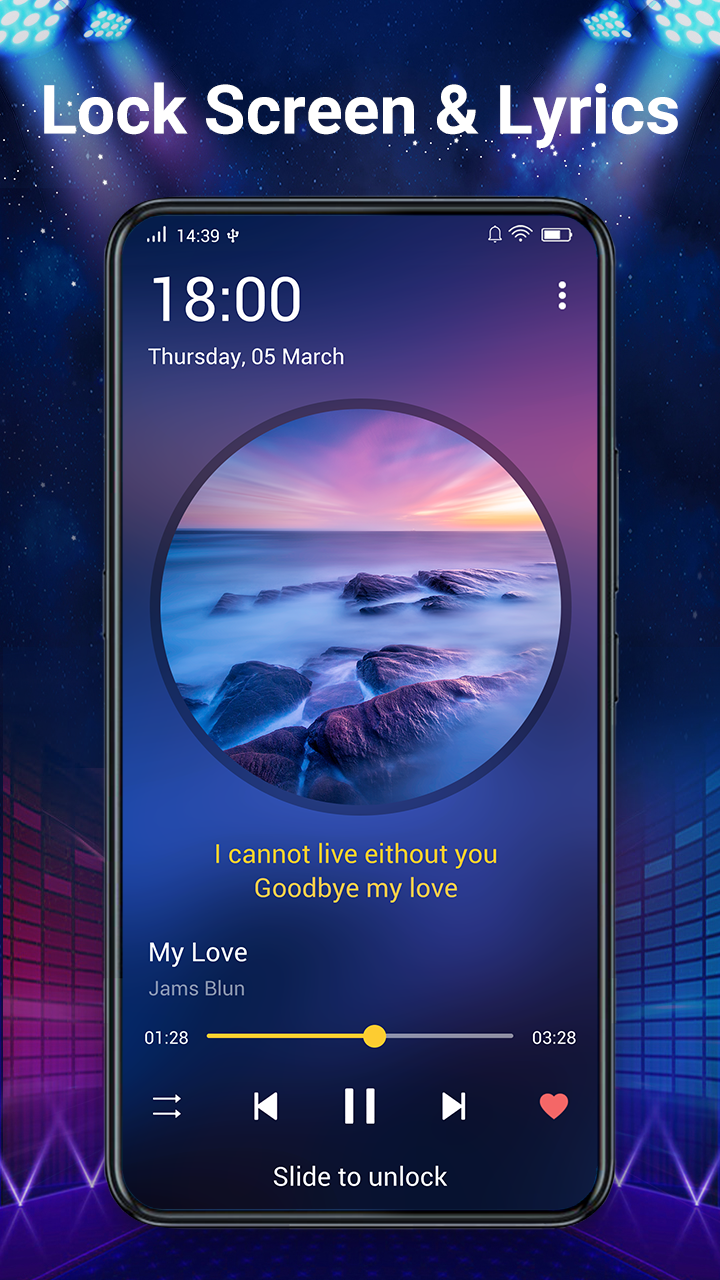 اسکرین شات 8 برنامه Music Player