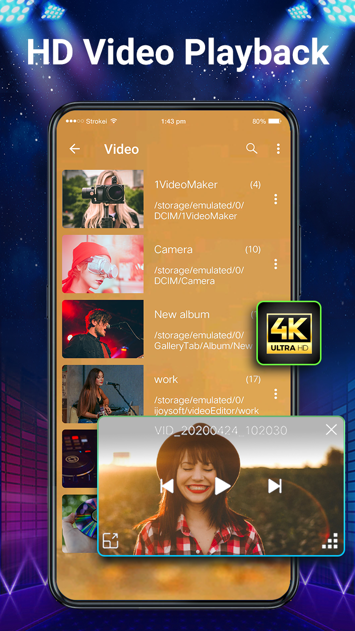 اسکرین شات 7 برنامه Music Player