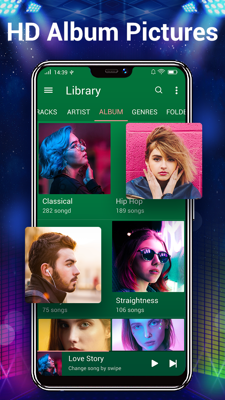 اسکرین شات 4 برنامه Music - Mp3 Player