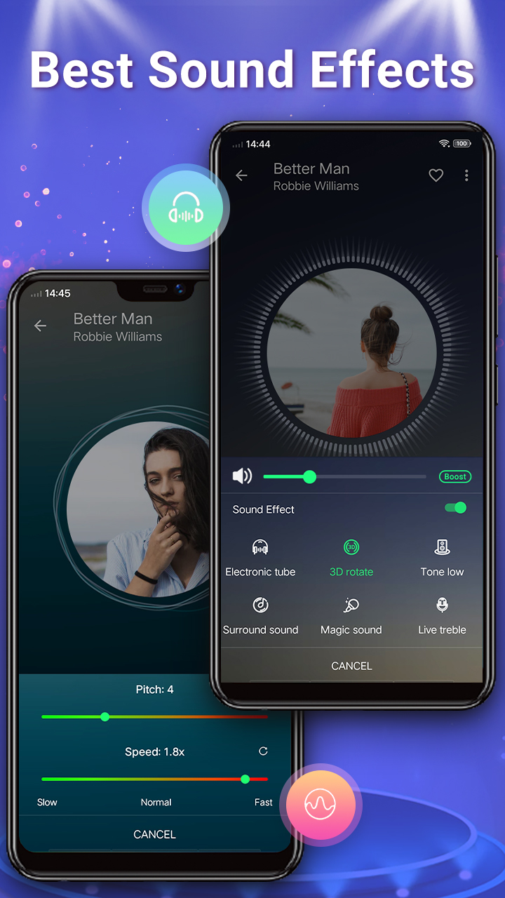 اسکرین شات 8 برنامه Music Player - MP3 Player