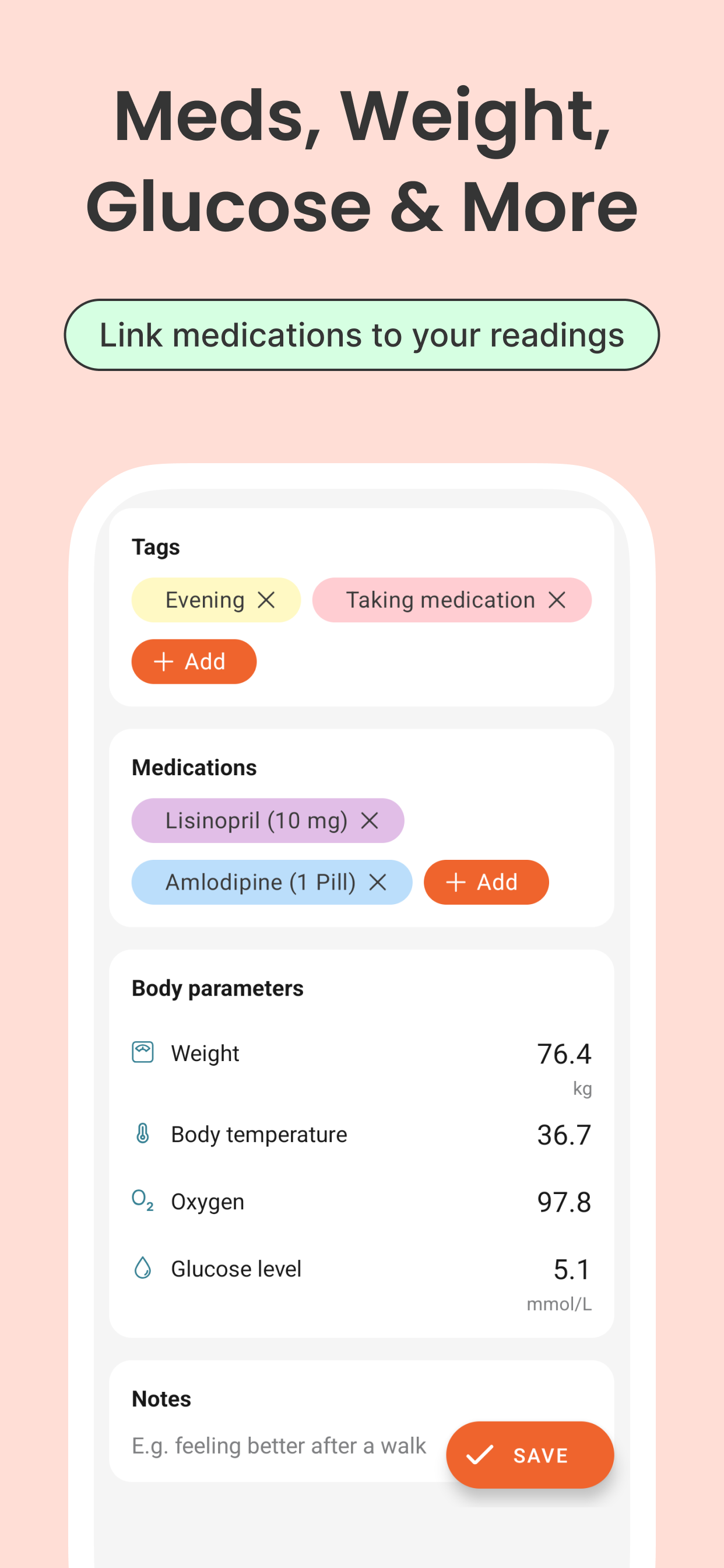 اسکرین شات 5 برنامه BP Diary:Cardio & Pressure Log