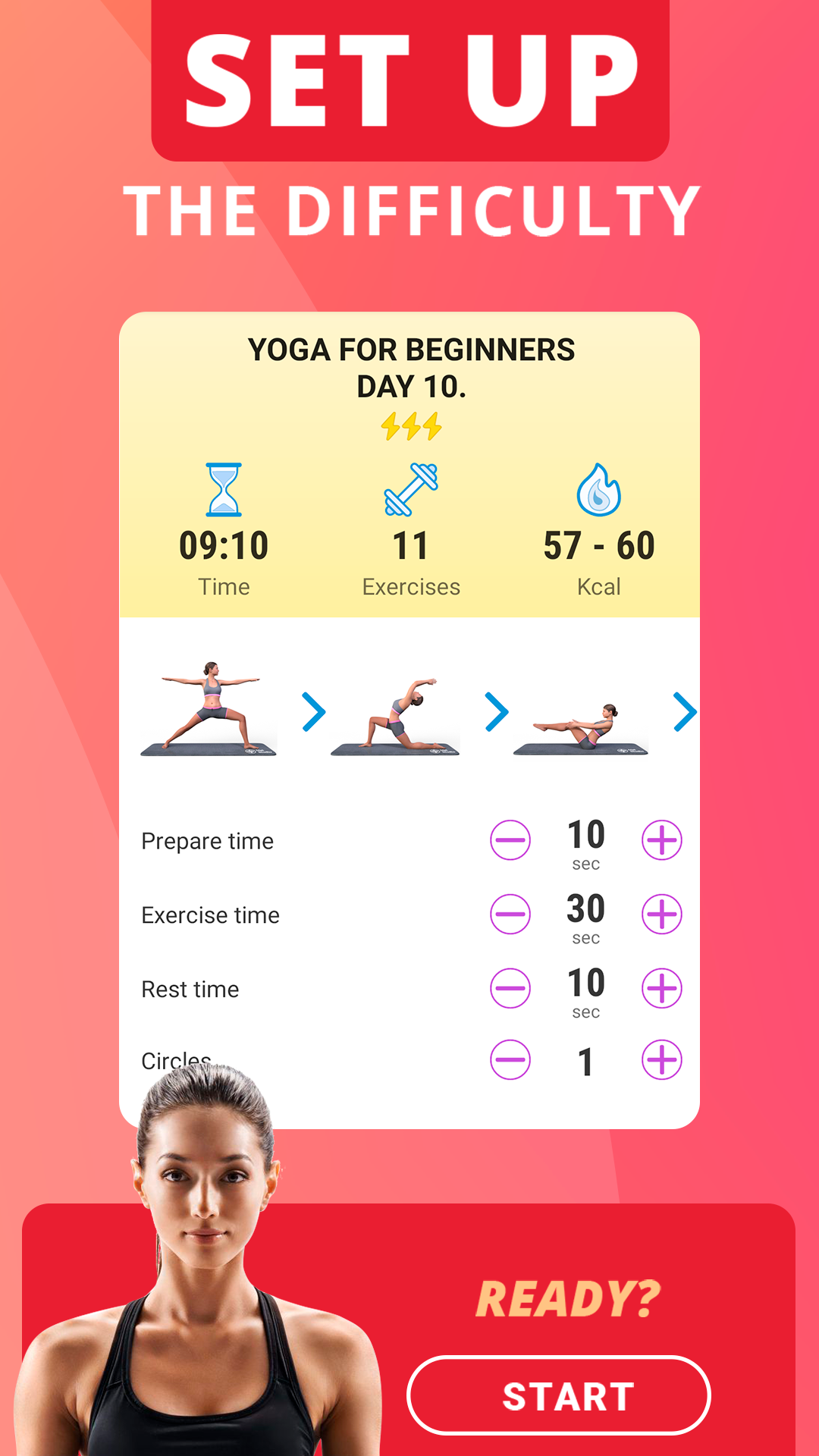 اسکرین شات 6 برنامه Yoga for beginners - Asanas