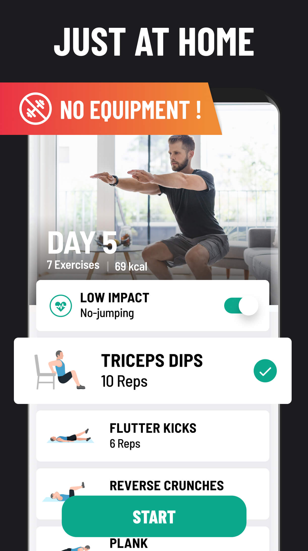 اسکرین شات 4 برنامه Lose Weight App for Men