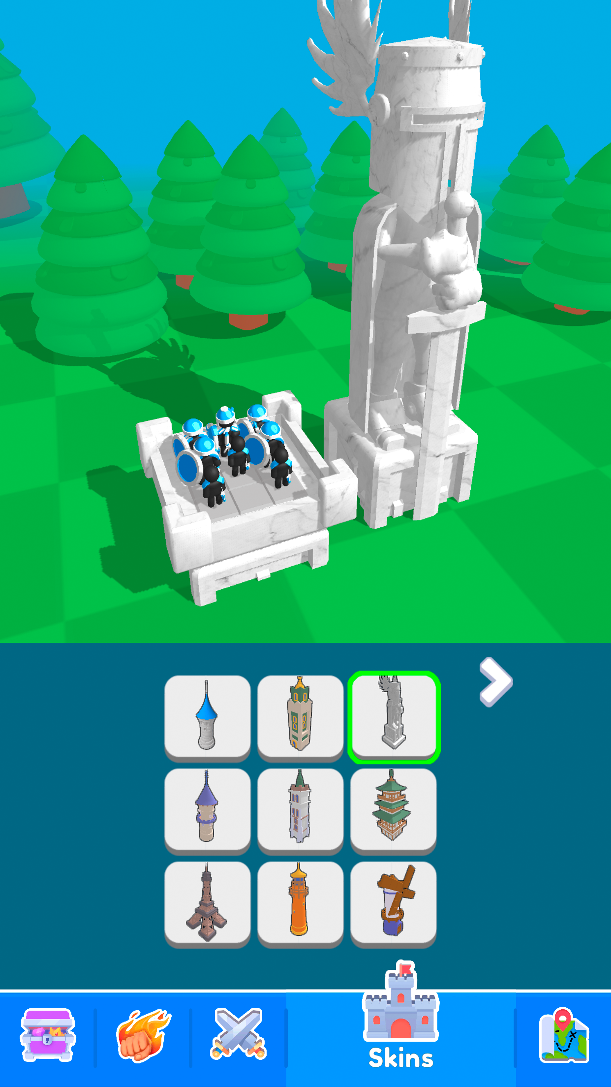 اسکرین شات 7 بازی Merge Archers: Bow and Arrow