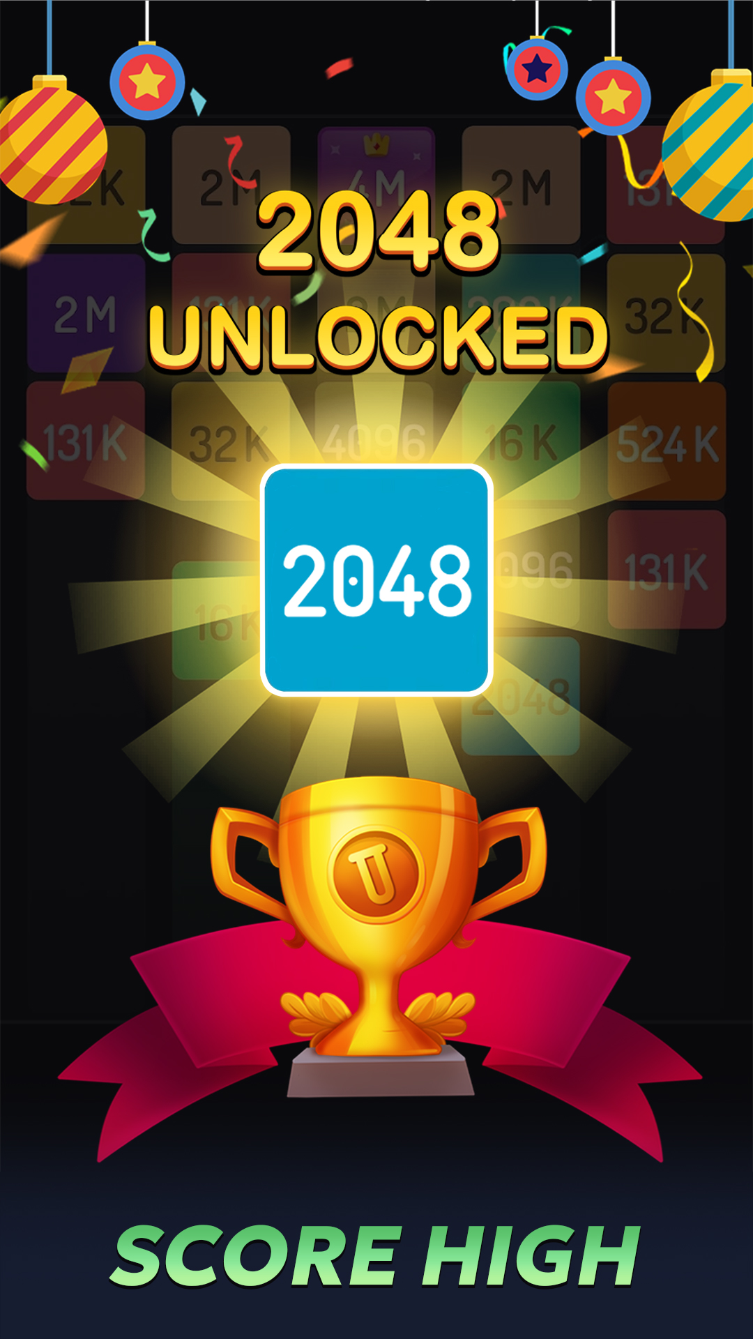 اسکرین شات 3 بازی 2048 Merge Games - M2 Blocks