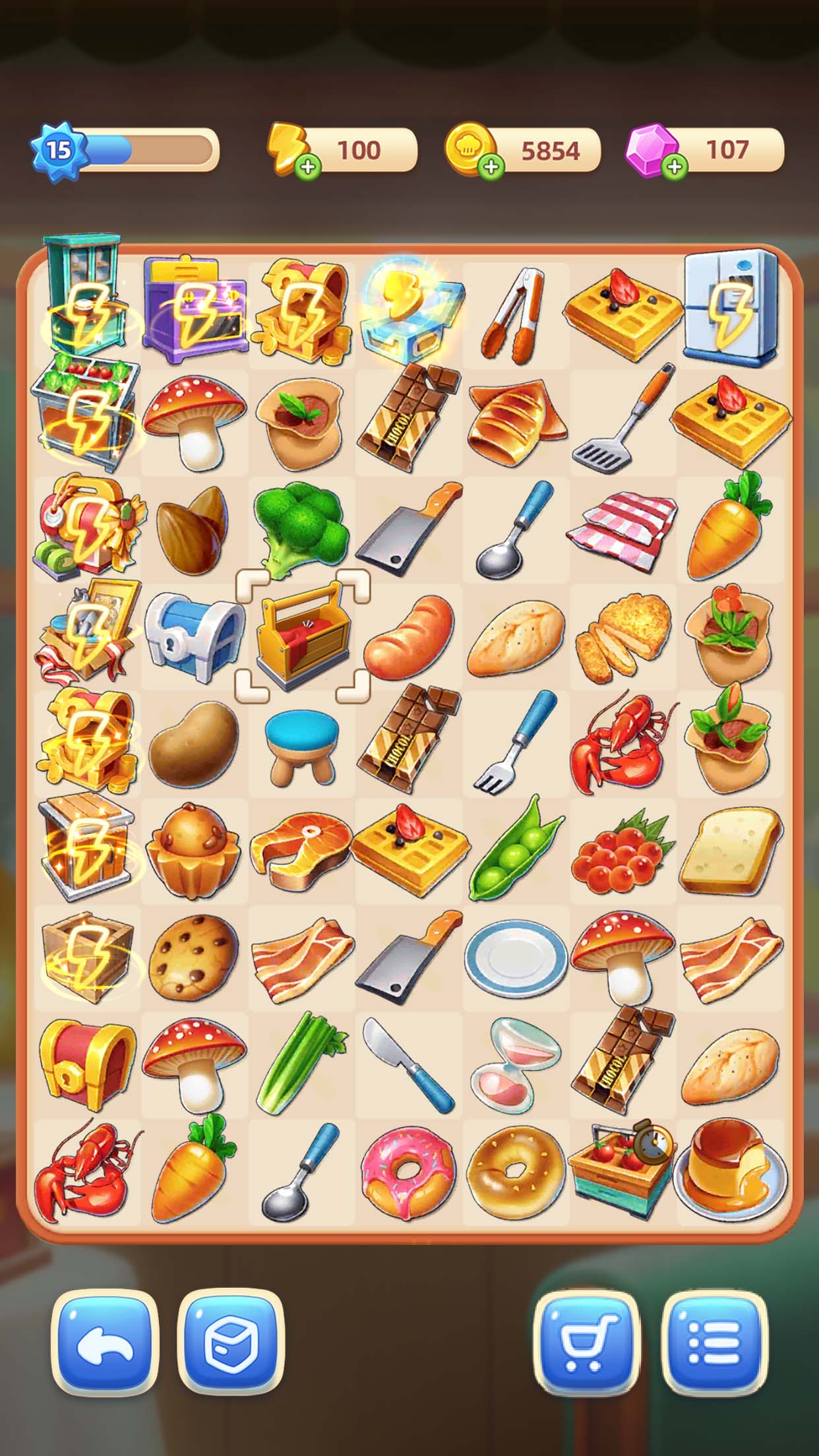 اسکرین شات 6 بازی Merge Bistro Decor Match Story