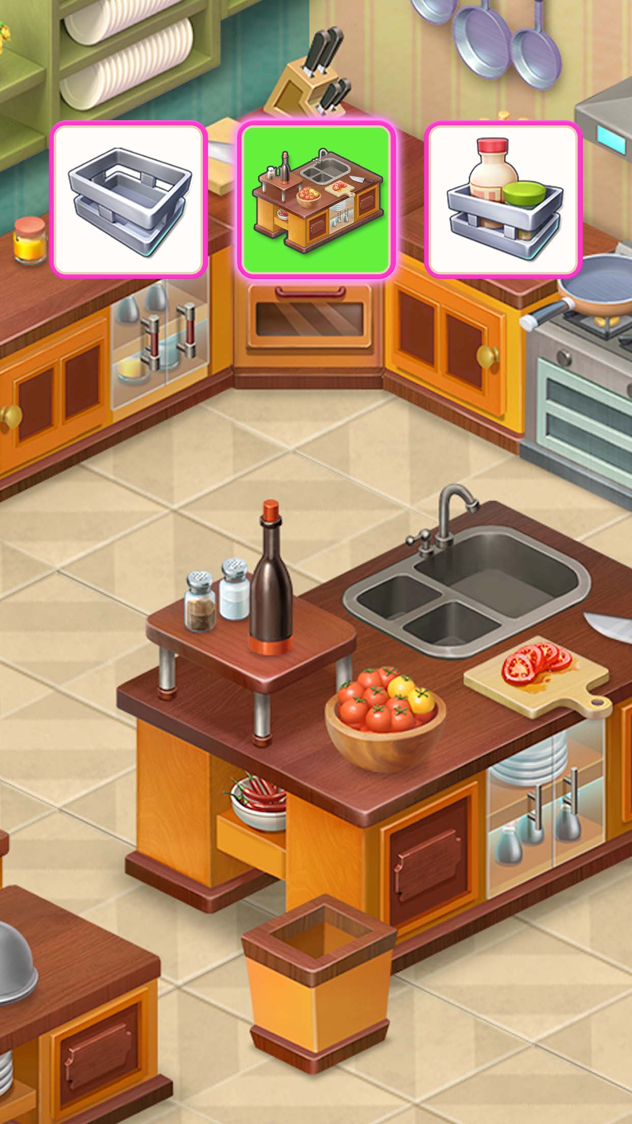 اسکرین شات 8 بازی Merge Bistro Decor Match Story