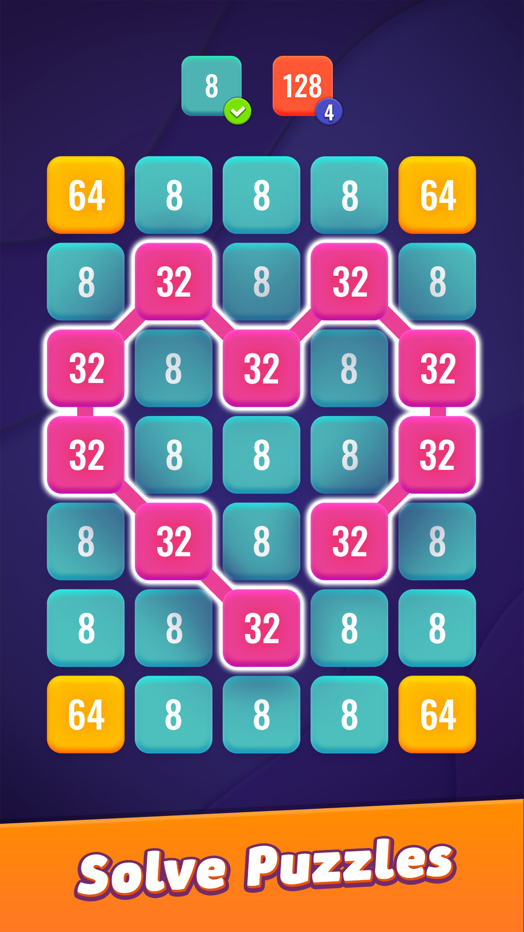 اسکرین شات 2 بازی 2448: Block Puzzle Number Game