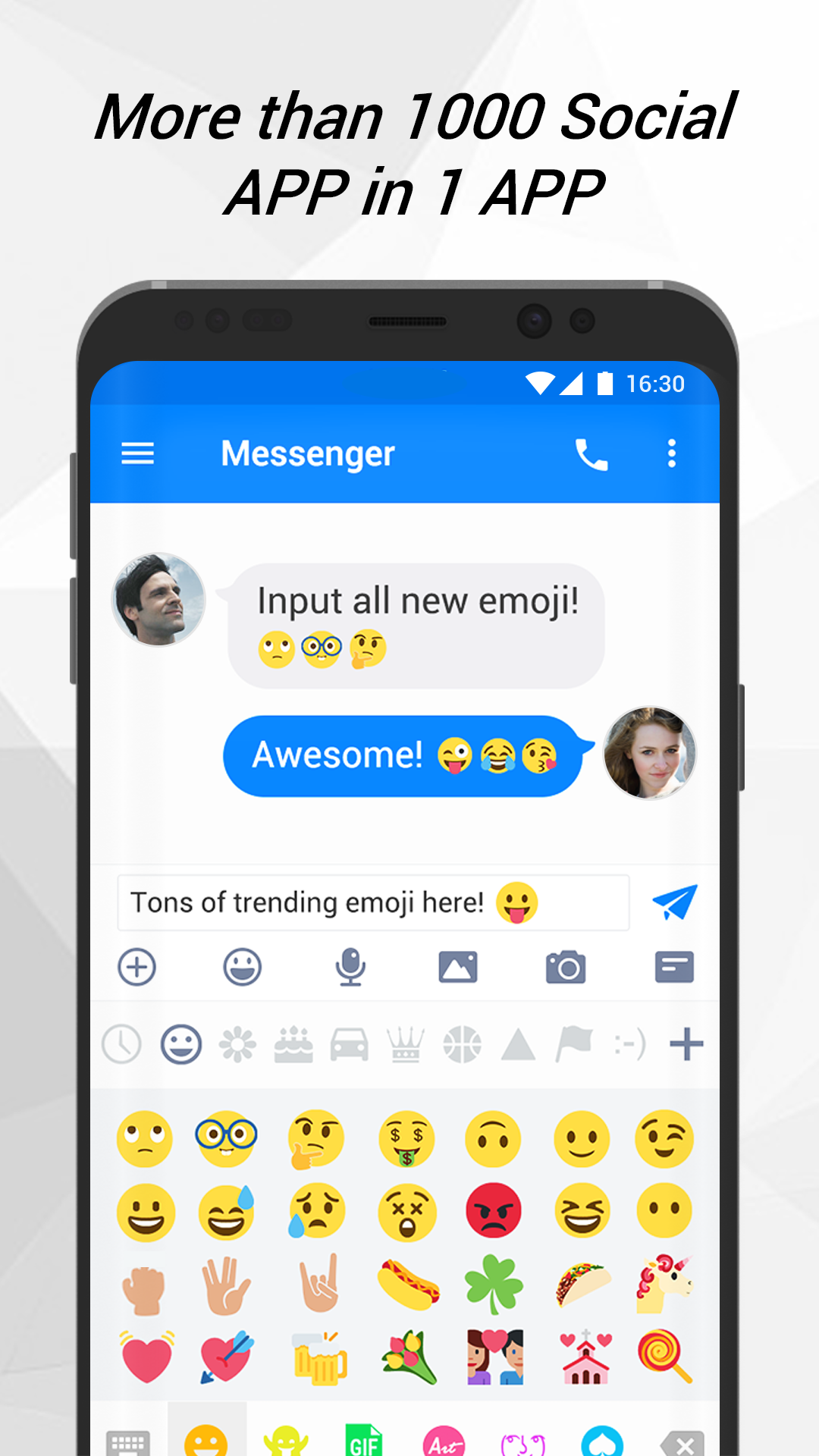 اسکرین شات 2 برنامه Messenger