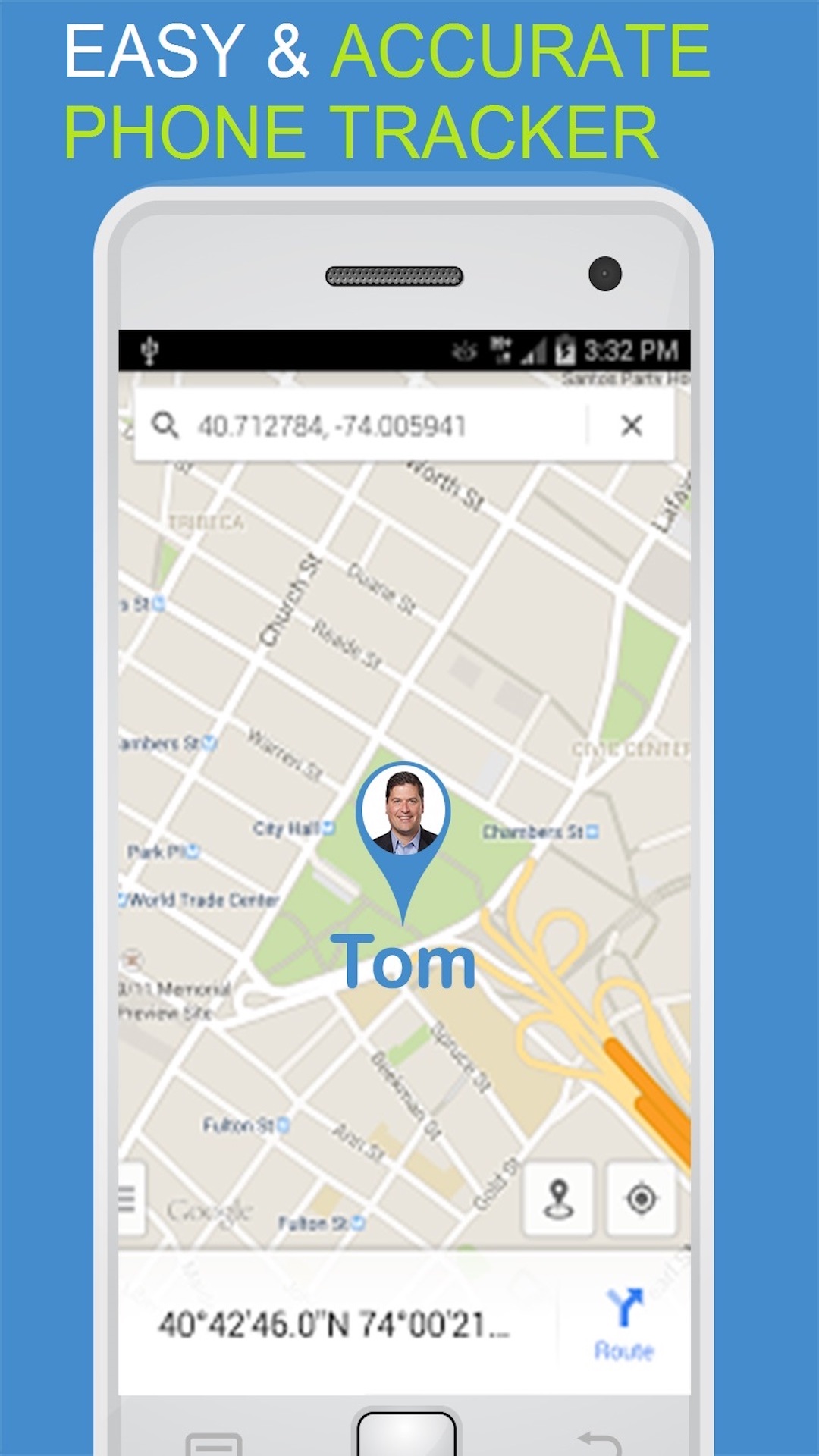 اسکرین شات 1 برنامه Phone Tracker by Number