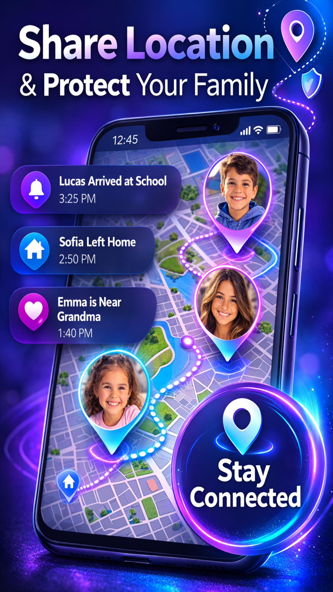 اسکرین شات 1 برنامه Phone Tracker by Number