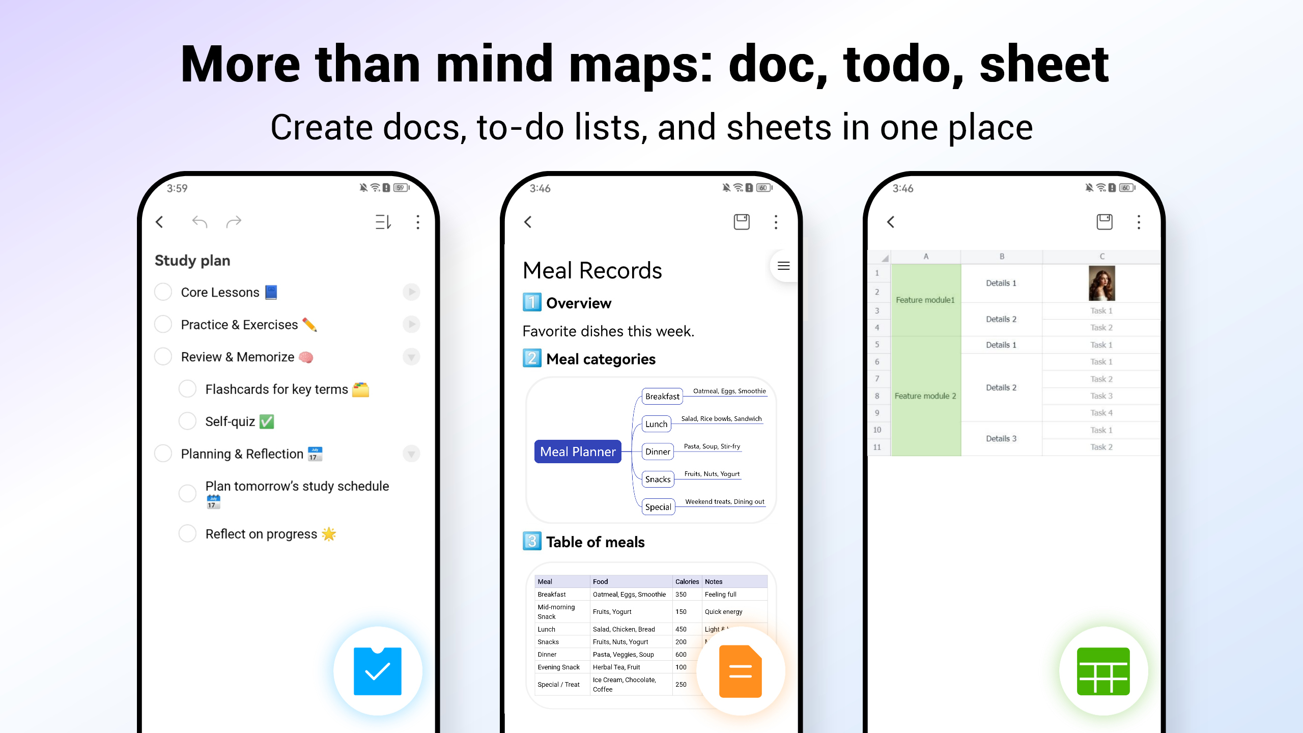 اسکرین شات 7 برنامه Nice Mind Map - Mind mapping